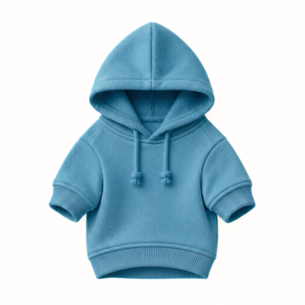 Áo Hoodie Trơn Basic Cho Mèo AMBABY - Q1HDTRON