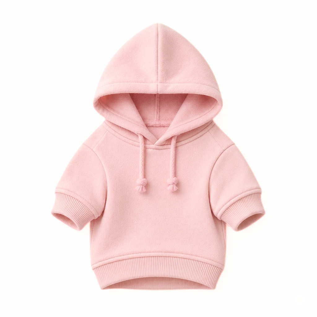 Áo Hoodie Trơn Basic Cho Mèo AMBABY - Q1HDTRON