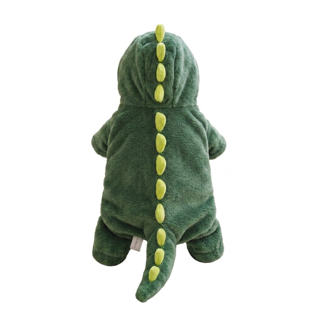 Áo Cosplay Khủng Long Xanh Cho Mèo AMBABY - Q3COSKL