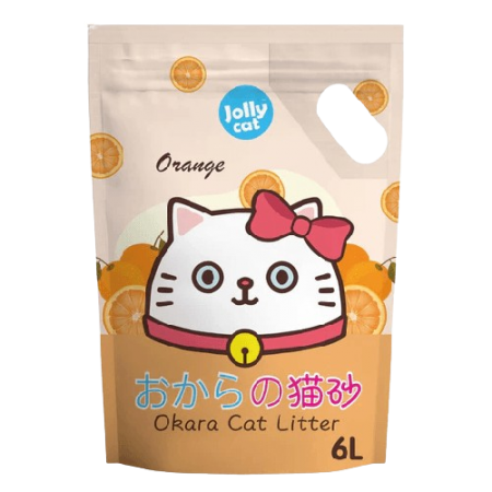 Cát Đậu Nành Cho Mèo Jollycat Okara - Túi 6L C2JOLYOK06