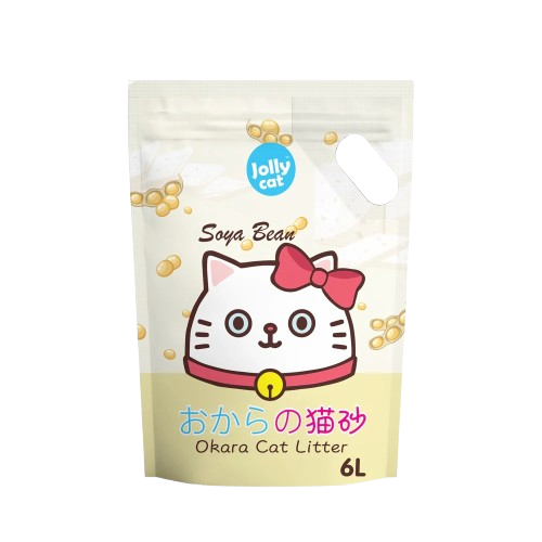 Cát Đậu Nành Cho Mèo Jollycat Okara - Túi 6L C2JOLYOK06
