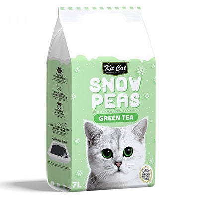 Cát Đậu Nành Cho Mèo Kit Cat Snow Peas - Túi 7L C2KCSPGL07