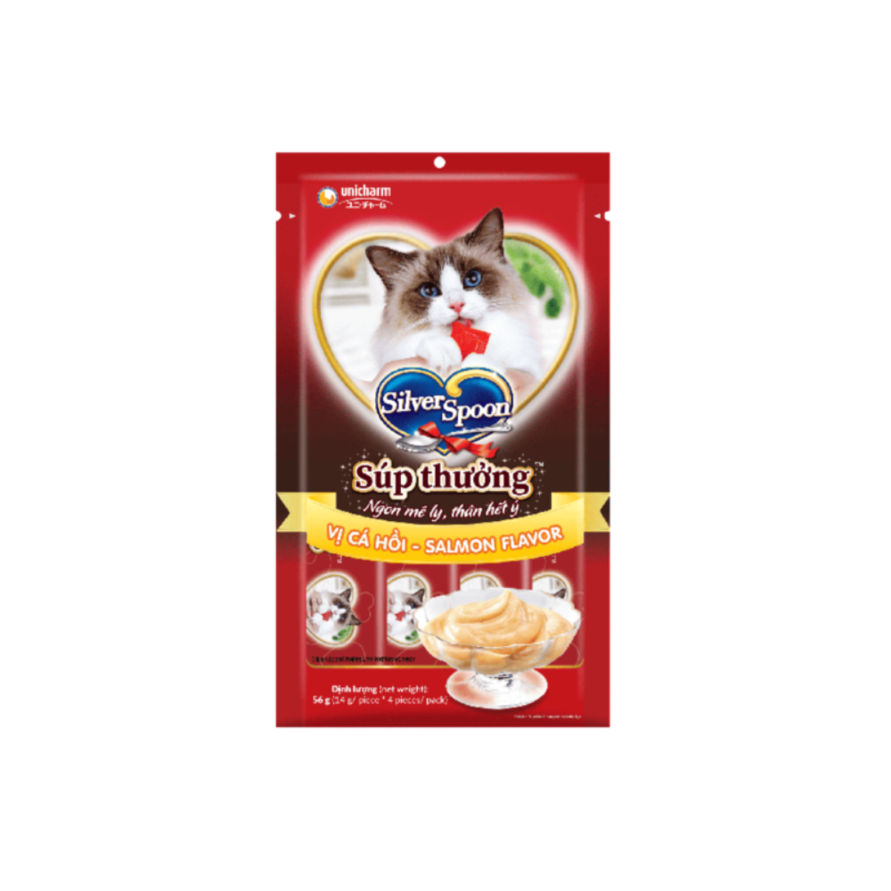 Súp thưởng cho mèo Silver Spoon 56g F3SSPOON56G