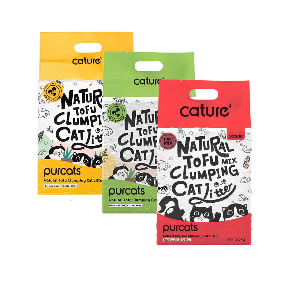 Cát Đậu Nành Cature Natural Tofu Mix Charcoal - Túi 7L C2CURENAT07