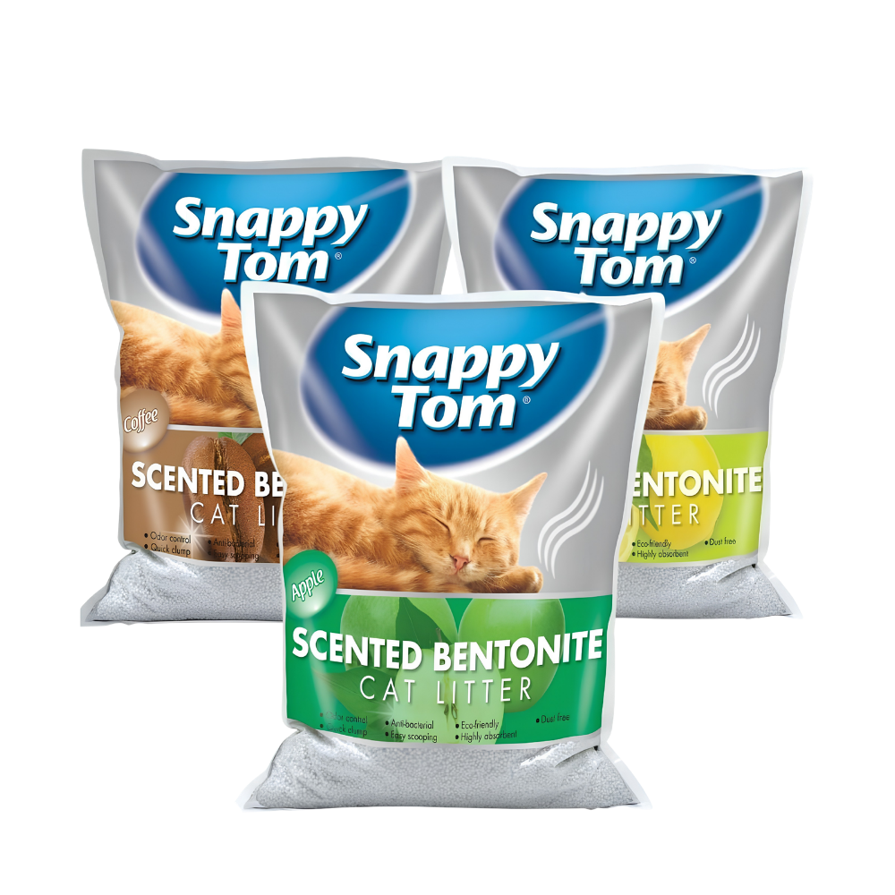 Cát Đất Sét Vệ Sinh Cho Mèo Snappy Tom - Túi 5L C1STOMGL05