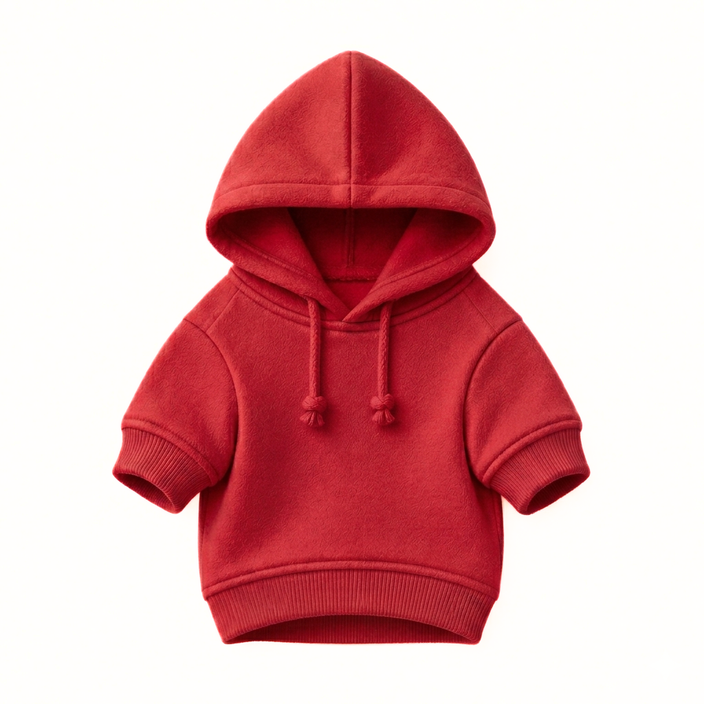 Áo Hoodie Trơn Basic Cho Mèo AMBABY - Q1HDTRON