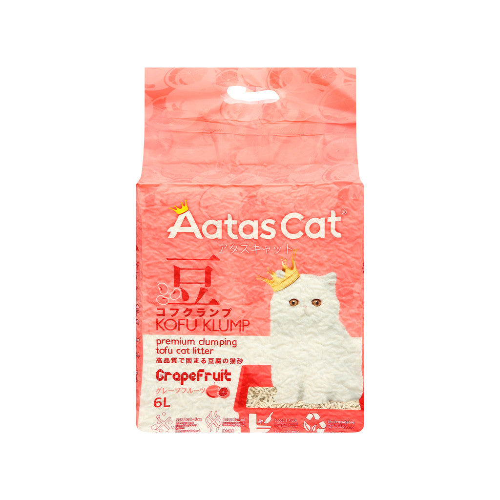 Cát Đậu Nành Cho Mèo Aatas Kofu Klump Tofu Cat Litter - Túi  6L C2AATAGL06