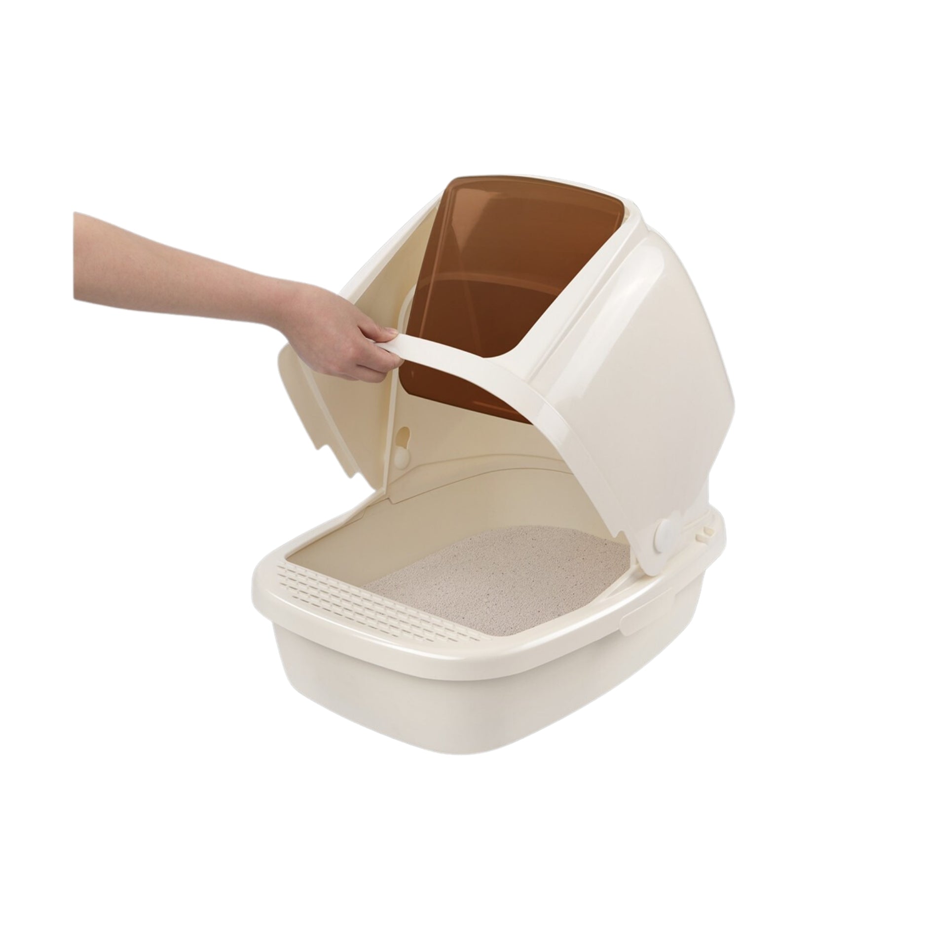 Nhà Vệ Sinh Cho Mèo Catidea 64x47x49cm S2CAT6447