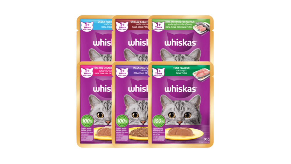 Pate WHISKAS cho mèo 80g F1WHIS80G01