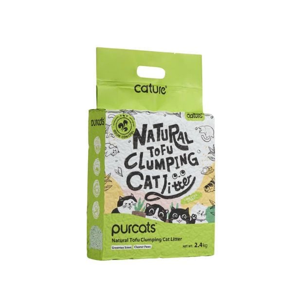 Cát Đậu Nành Cature Natural Tofu Mix Charcoal - Túi 7L C2CURENAT07