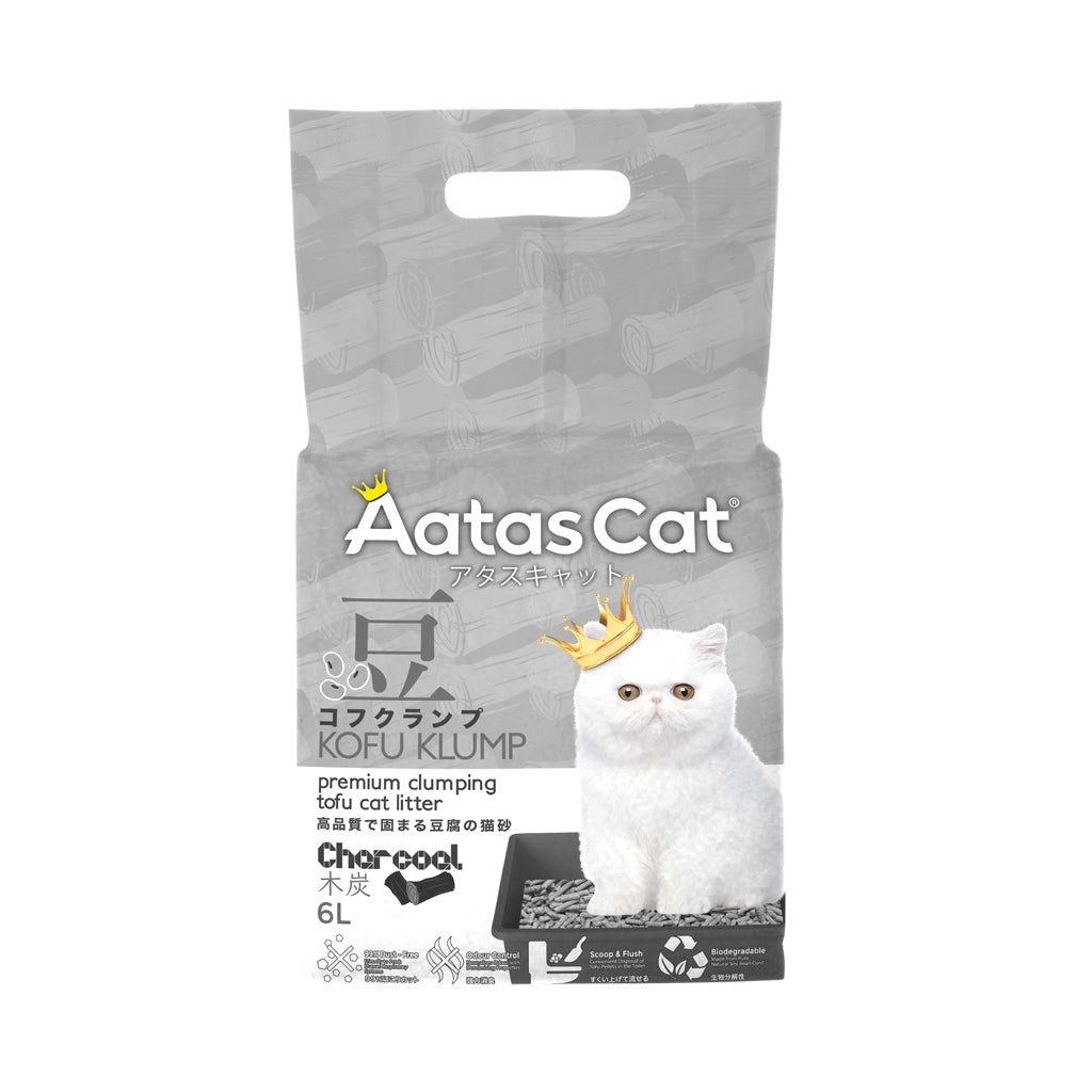 Cát Đậu Nành Cho Mèo Aatas Kofu Klump Tofu Cat Litter - Túi  6L C2AATAGL06